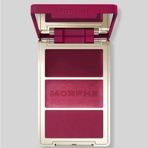 Morphe WINE & DINE Cheek Thrills Multi finish face trio